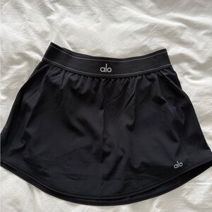 Alo Black Athletic Skort
